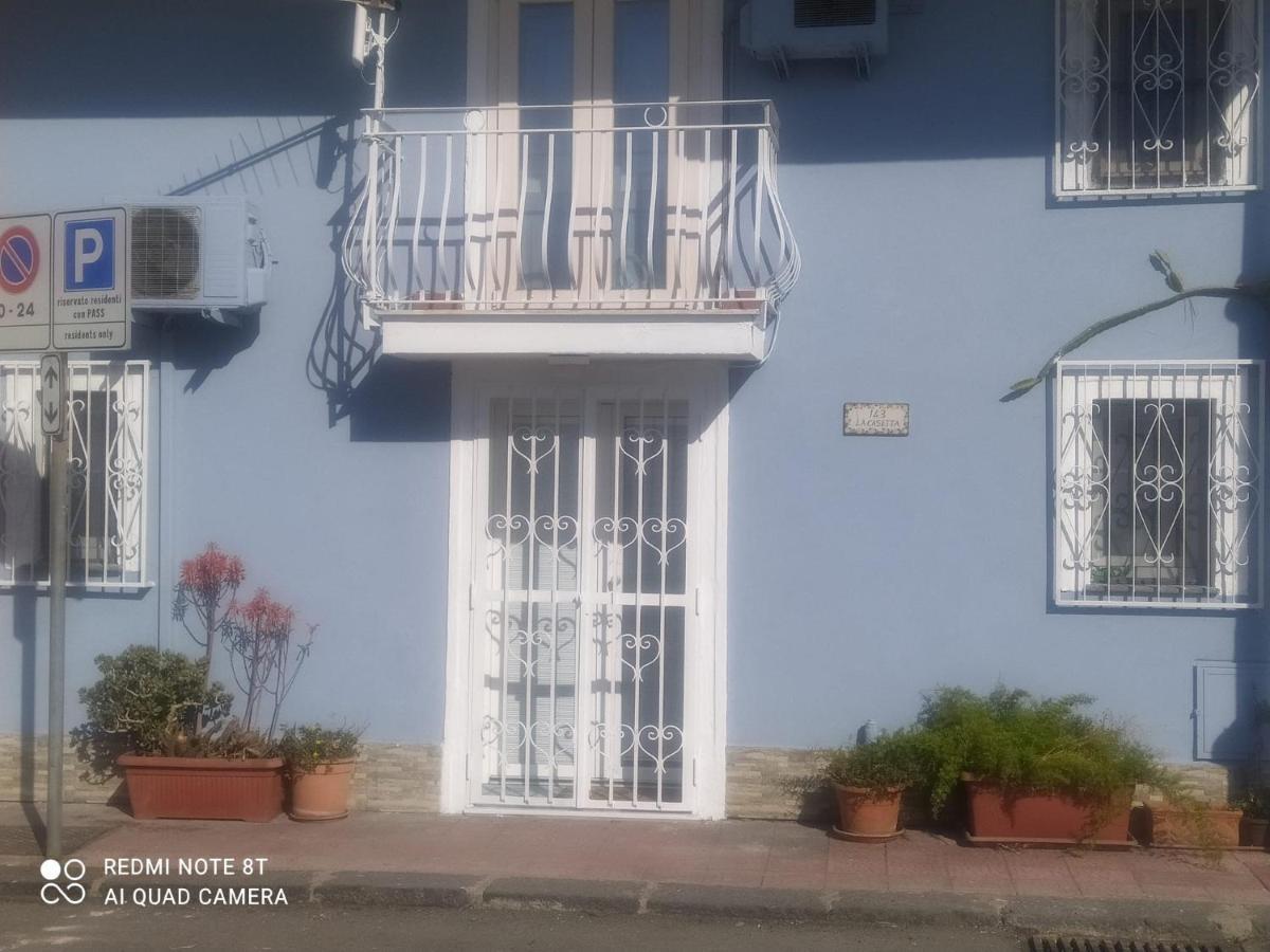 La Casetta Azzurra Naxos Giardini-Naxos Exterior foto